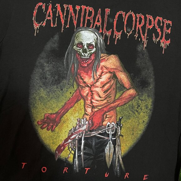 Cannibal Corpse Torture Rock T-shirt size Large - Picture 4 of 4